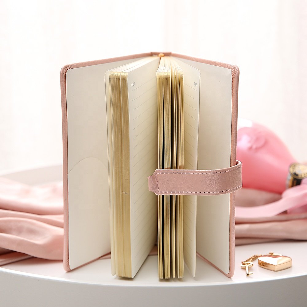 Personalized Heart Shape Lock Diary (Pink) - Image 5