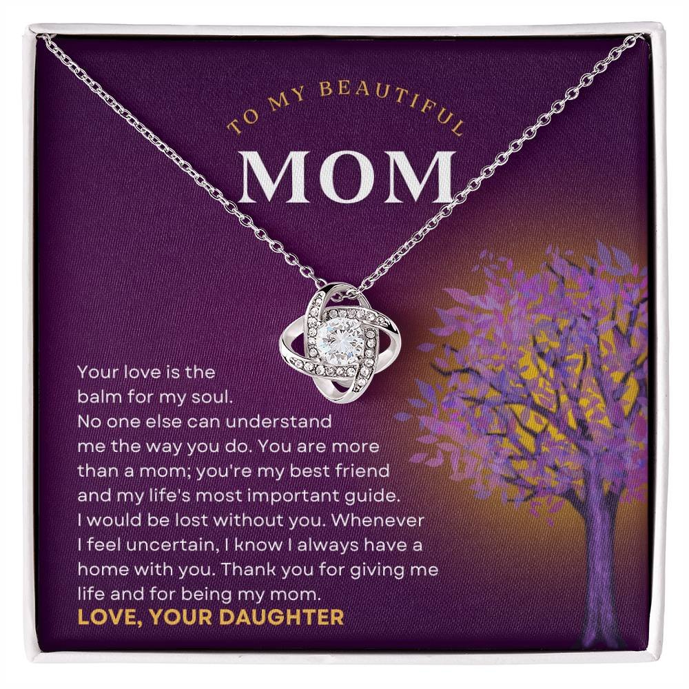 Infinity Love Knot Necklace: Mother's Day Gift For Mom - Image 4
