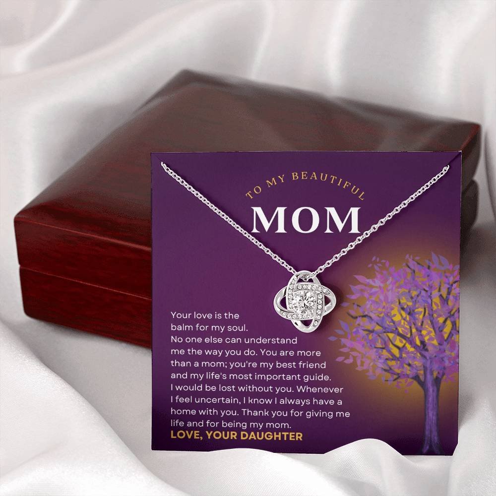 Infinity Love Knot Necklace: Mother's Day Gift For Mom - Image 8