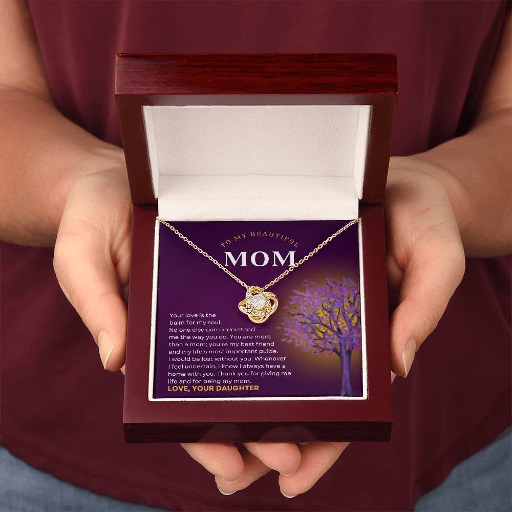 Infinity Love Knot Necklace: Mother's Day Gift For Mom - Image 7
