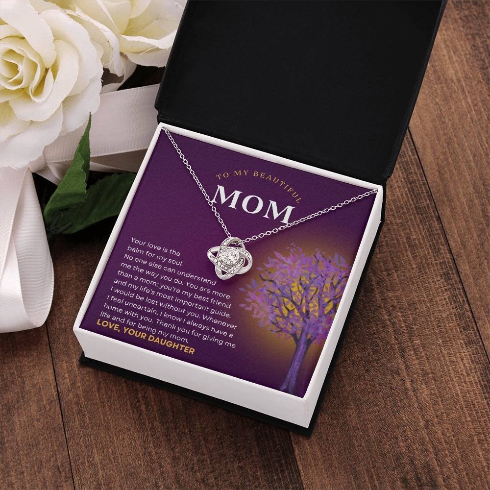 Infinity Love Knot Necklace: Mother's Day Gift For Mom - Image 9