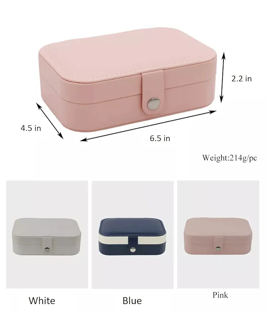 Personalized Jewelry Box (Blue) - Image 3