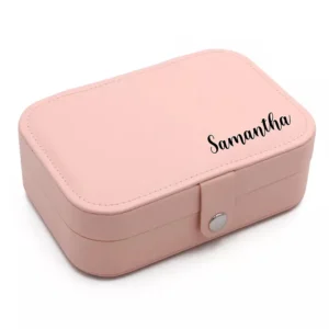 Personalized Jewelry Box (Pink)