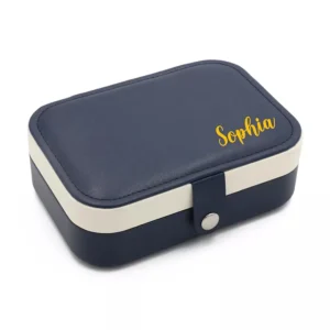 Personalized Jewelry Box (Blue)