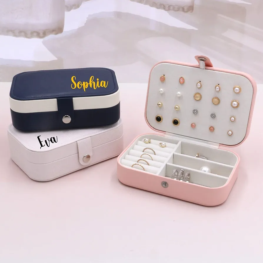 Personalized Jewelry Box (Blue) - Image 2